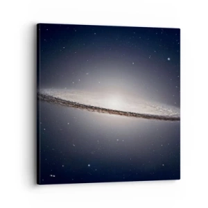 Tablou pe pânză - Cu mult timp în urmă, într-o galaxie foarte, foarte îndepărtată... - 30x30 cm