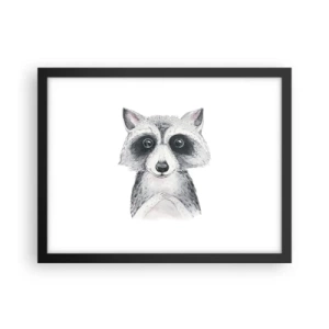 Poster în ramă neagră - Un moment pentru emoții - 40x30 cm