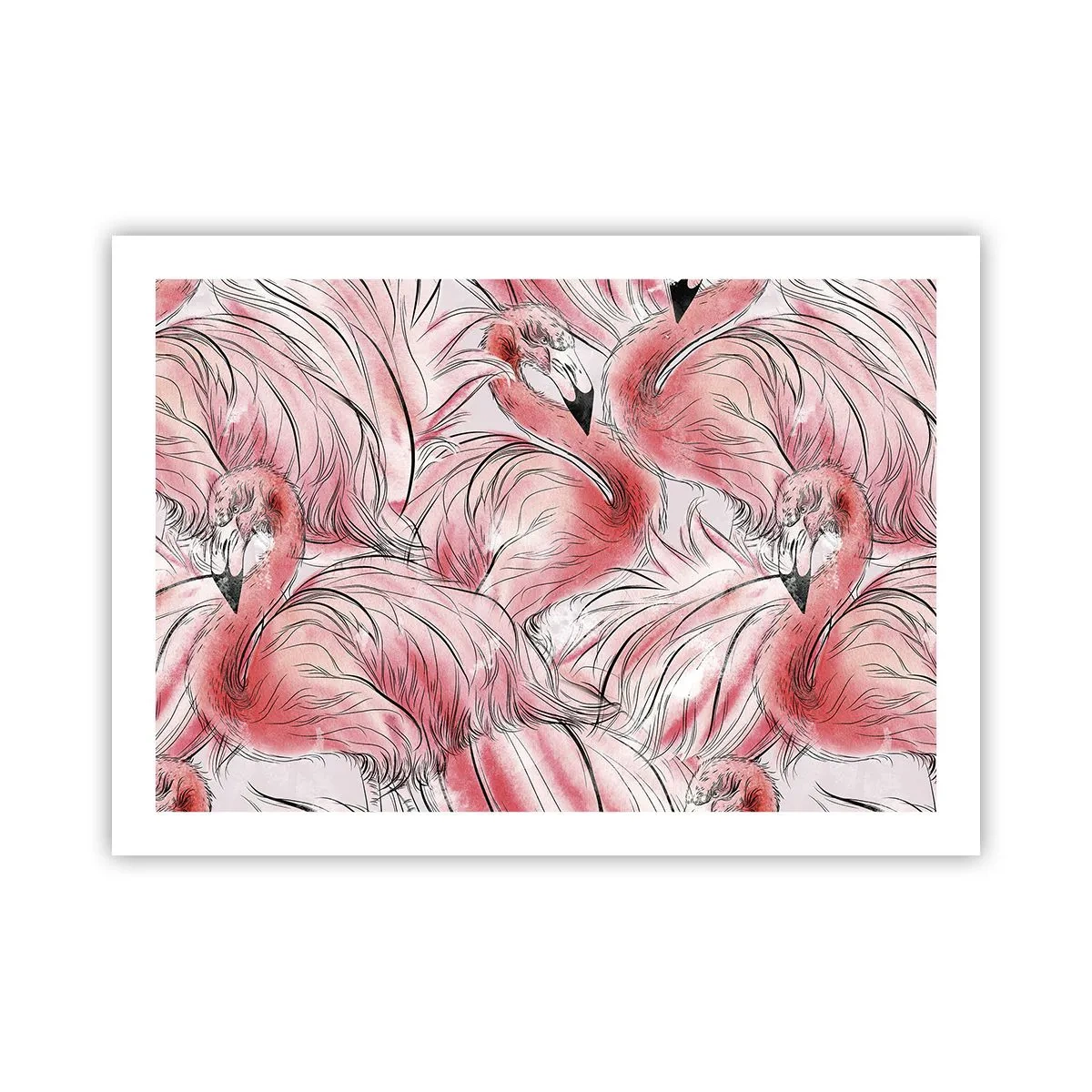 Poster - Corpul de balet al păsărilor - 70x50 cm