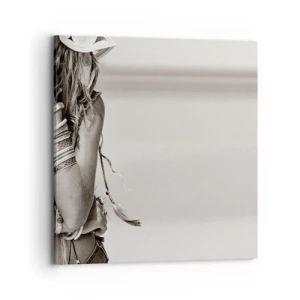 Tablou pe pânză - Ca o fată - 70x70 cm