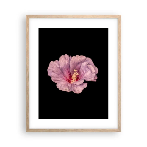 Poster în ramă de stejar deschis - Direct la inimă - 40x50 cm