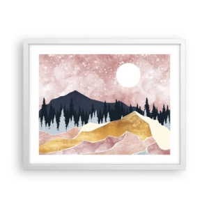 Poster în ramă albă - Garda de noapte - 50x40 cm