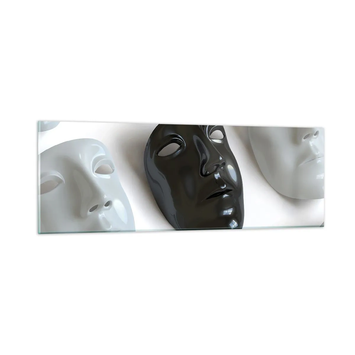 Tablou pe sticlă - Cum să ieșiți în evidență? - 90x30 cm
