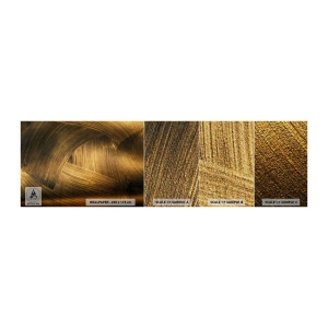 Mostră tapet Premium Sand - Într-un labirint de aur - Abstracția, Bucată, Aur - 100x30 cm