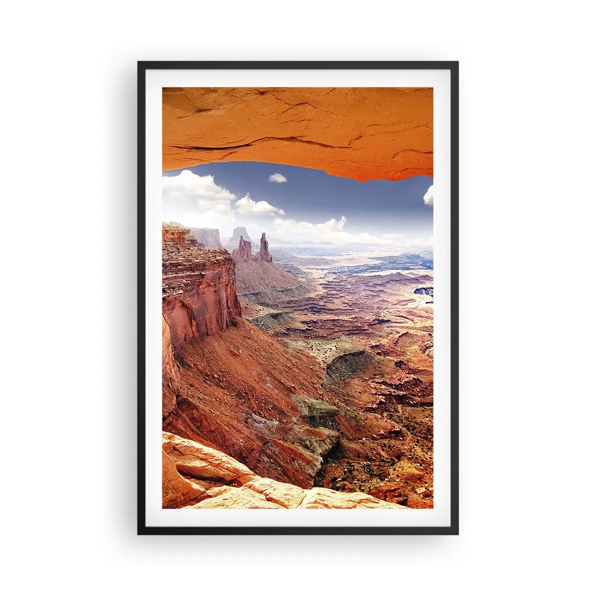 Poster în ramă neagră - Sculptat de natura însăși - 61x91 cm