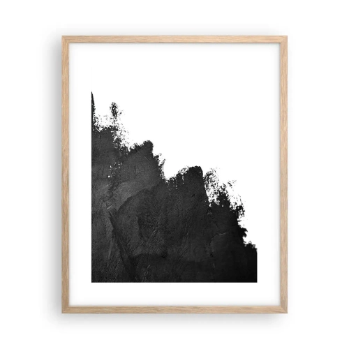 Poster în ramă de stejar deschis - Elemente: pământ - 40x50 cm
