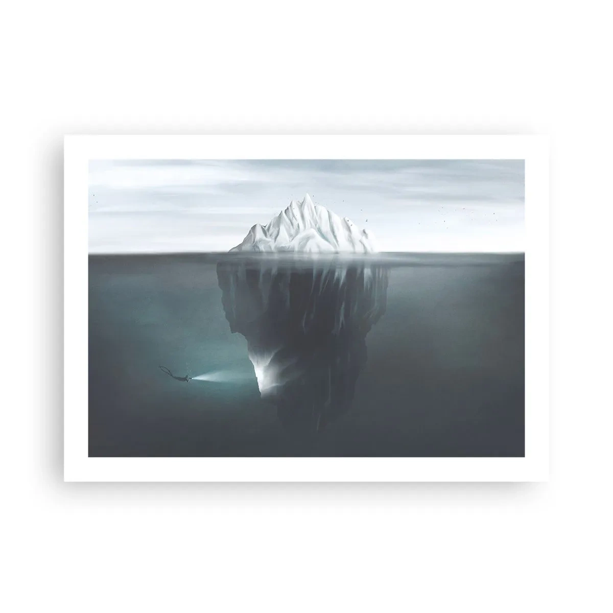 Poster - Un mister subacvatic - 70x50 cm