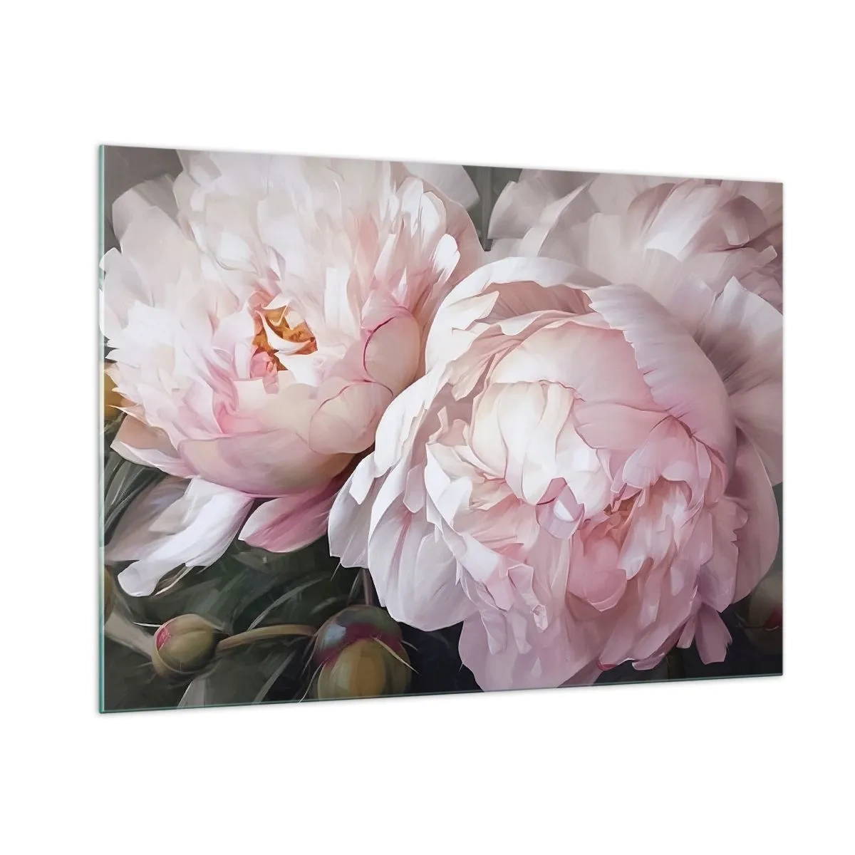 Tablou pe sticlă - Oprit din înflorire - 100x70 cm