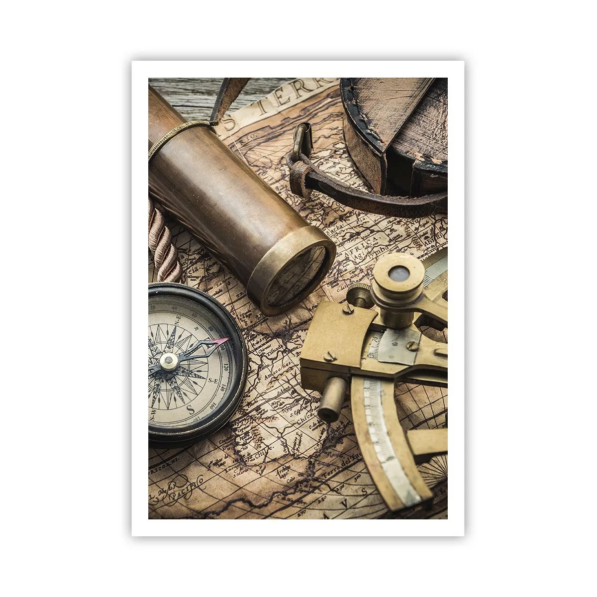 Poster - Stabilește cursul - 70x100 cm