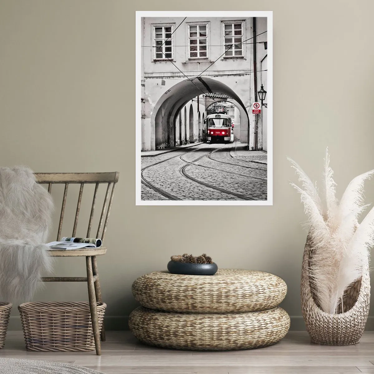 Poster - Printr-un labirint urban - 50x70 cm
