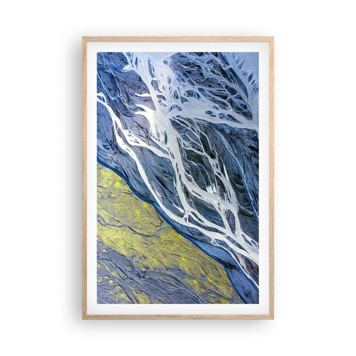 Poster în ramă de stejar deschis - Picturi din natură - 61x91 cm