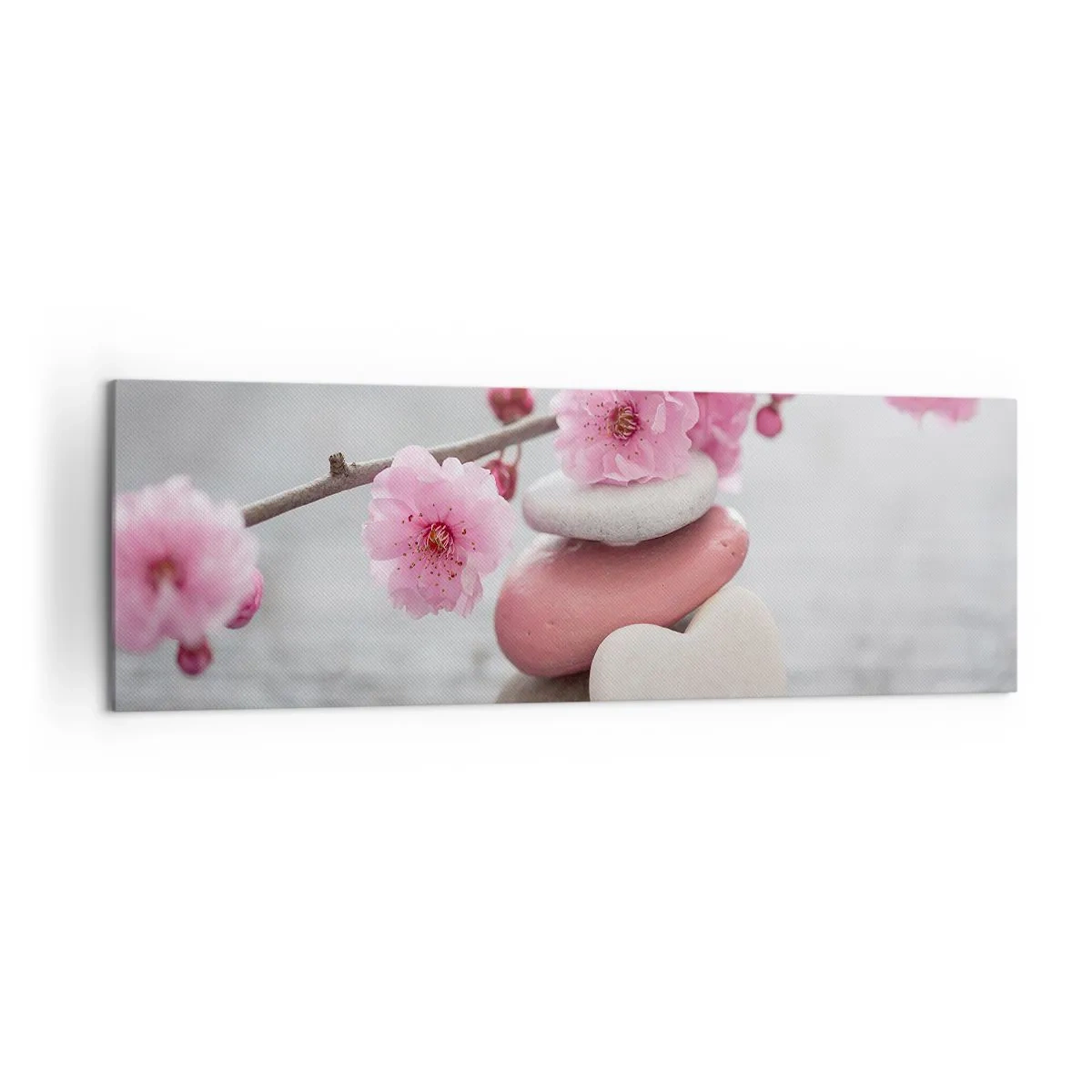 Tablou pe pânză - Fericirea florilor de cireș - 160x50 cm