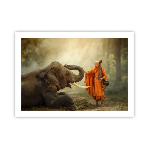 Poster - Întâlnire în călătorie - 70x50 cm