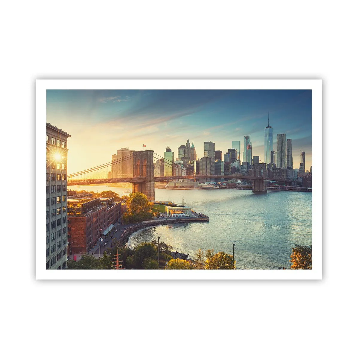 Poster - Zorii metropolitani - 100x70 cm