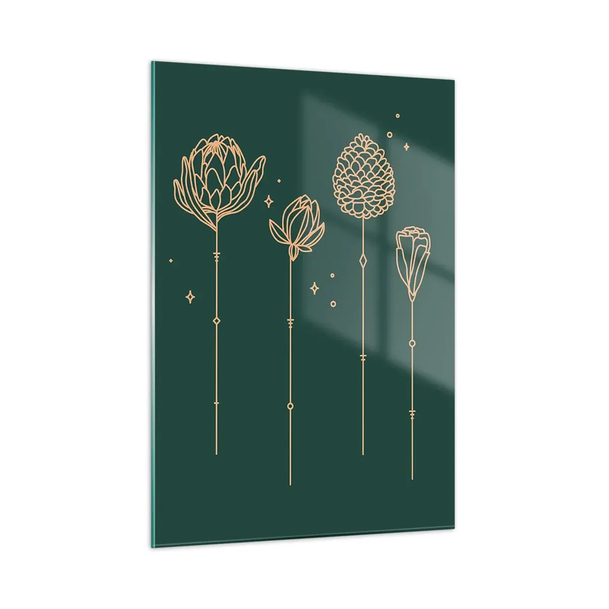 Tablou pe sticlă - Familia IERBEscu - 50x70 cm