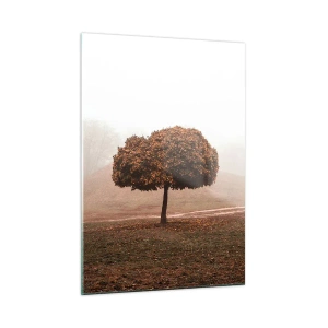 Tablou pe sticlă - După o vară aglomerată - 50x70 cm