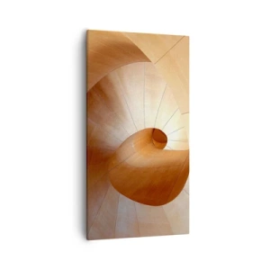 Tablou pe pânză - Serpentină arhitecturală - 55x100 cm