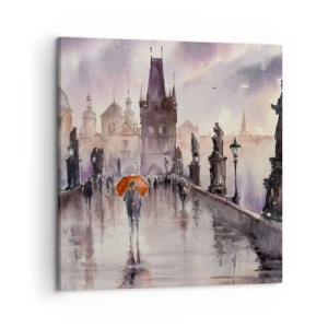 Tablou pe pânză - Oamenii nu se schimbă - 50x50 cm