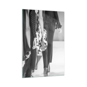 Tablou pe sticlă - Paradă elegantă - 70x100 cm