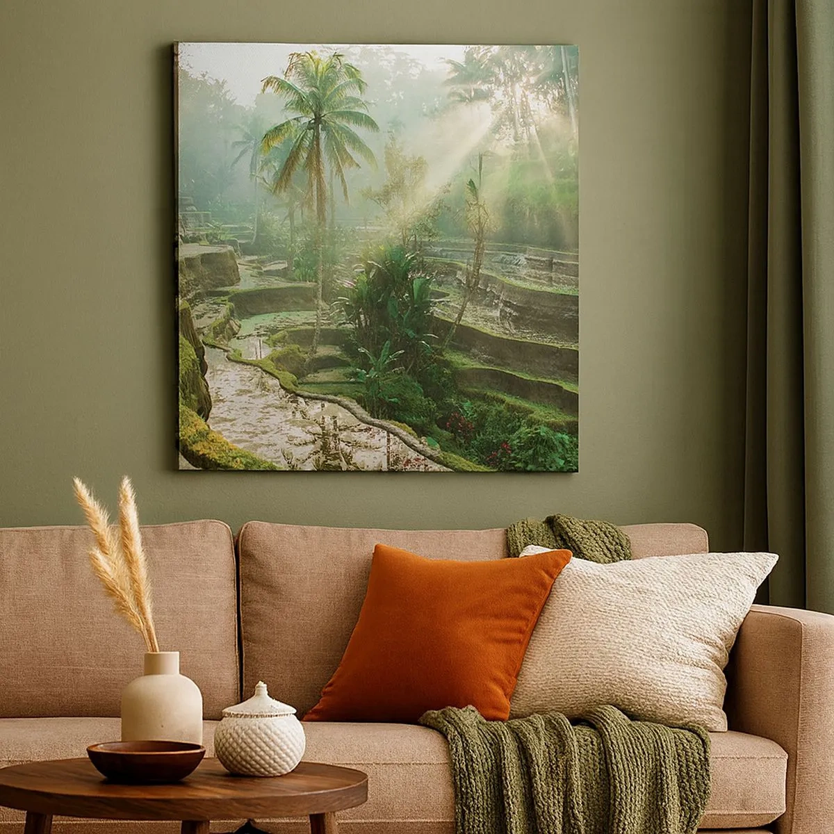 Tablou pe pânză - Crescând la soare - 30x30 cm