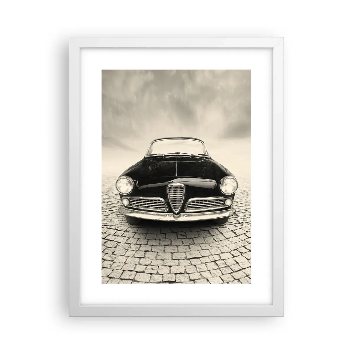 Poster în ramă albă - Și cum să nu mă iubești? - 30x40 cm