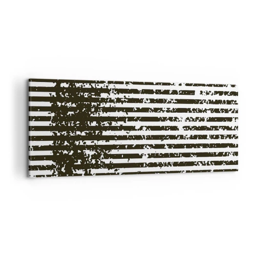 Tablou pe pânză - Ritm și zgomot - 100x40 cm