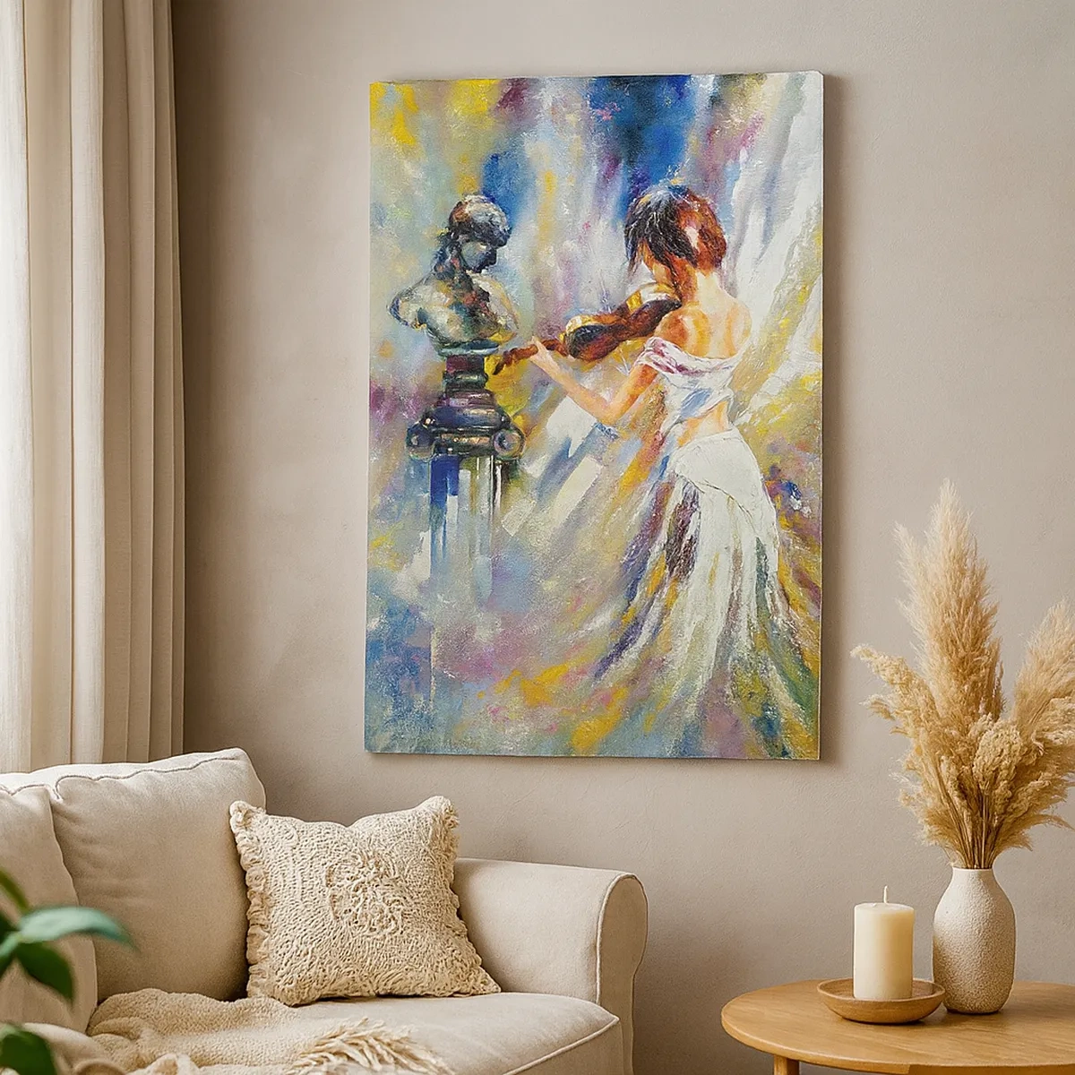 Tablou pe pânză Canvas - Revigorați de sentimente - 50x70 cm