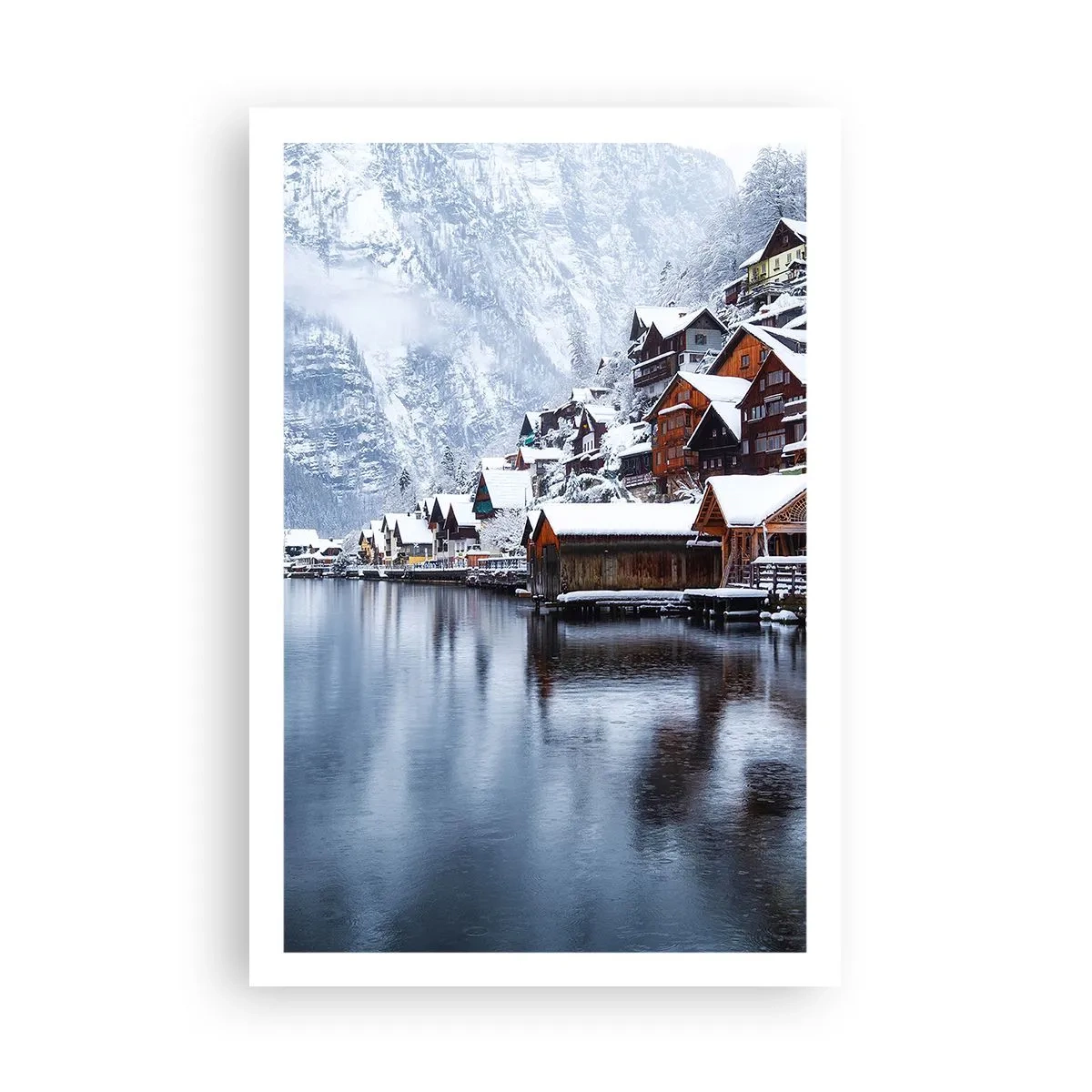 Poster - În decor de iarnă - 61x91 cm