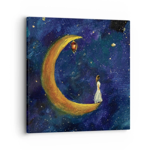 Tablou pe pânză - Chemarea lumii - 30x30 cm