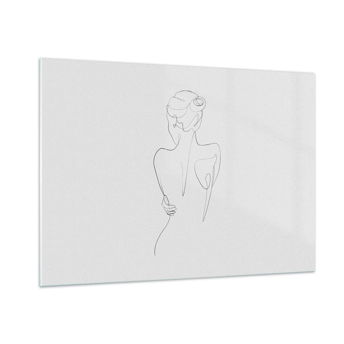 Tablou pe sticlă - Muzica corpului - 100x70 cm