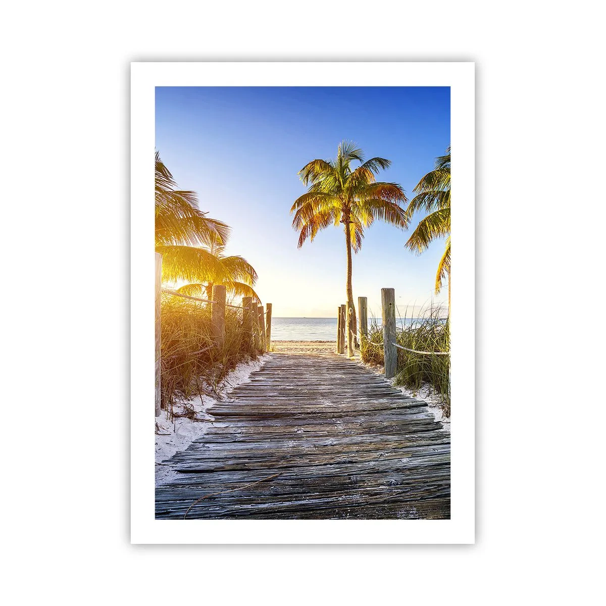 Poster - Direct în paradis - 50x70 cm