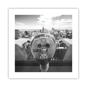 Poster - Orașul de deasupra orașelor - 40x40 cm