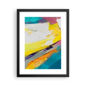 Poster în ramă neagră - Anatomia luminii - 30x40 cm