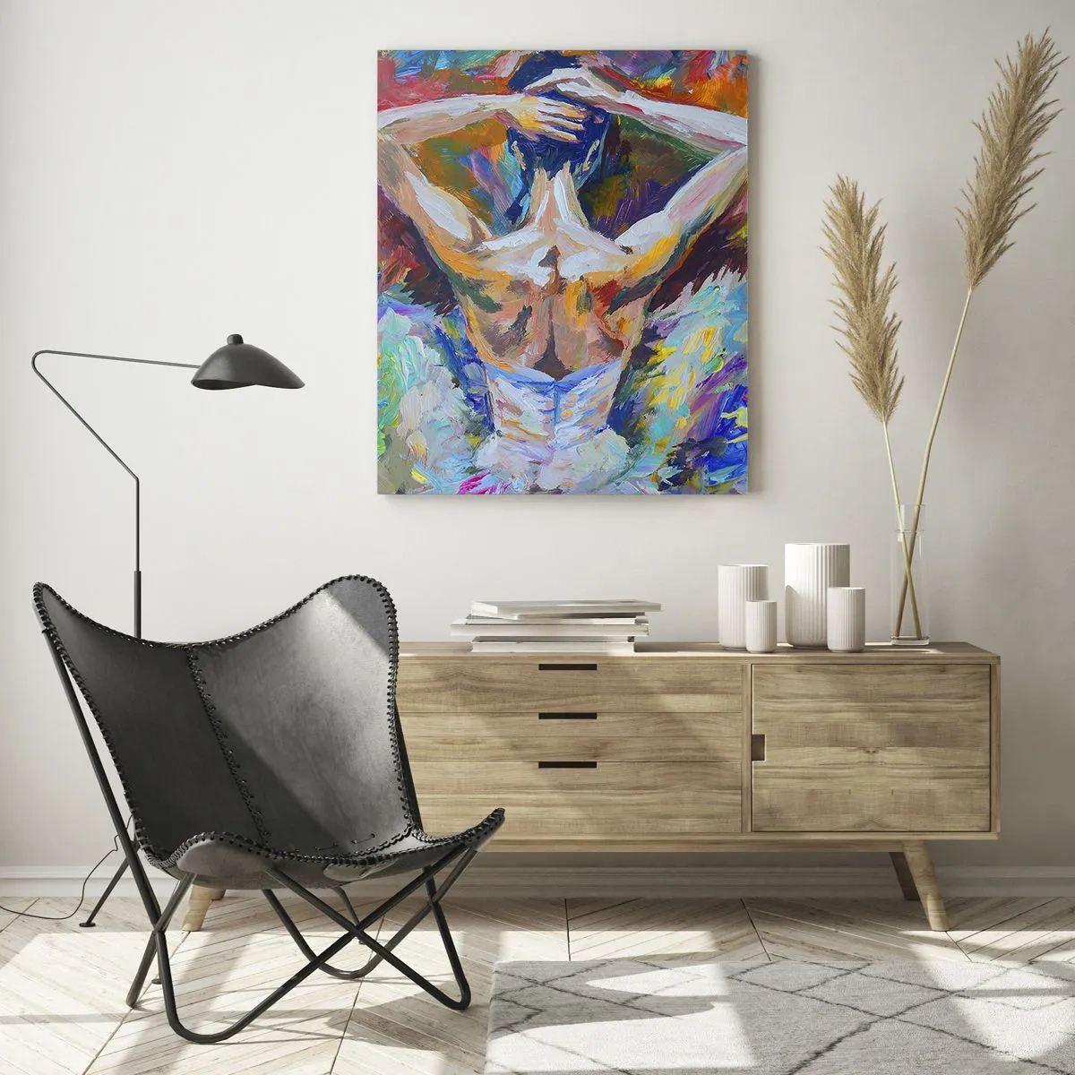 Tablou pe sticlă - Ar putea fi orice - 70x100 cm