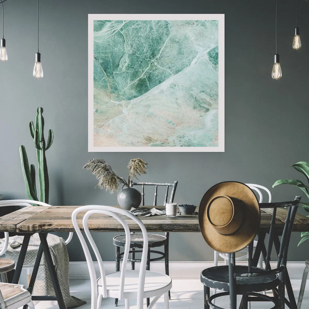 Poster - Răcoarea nobilă a pietrei - 50x50 cm