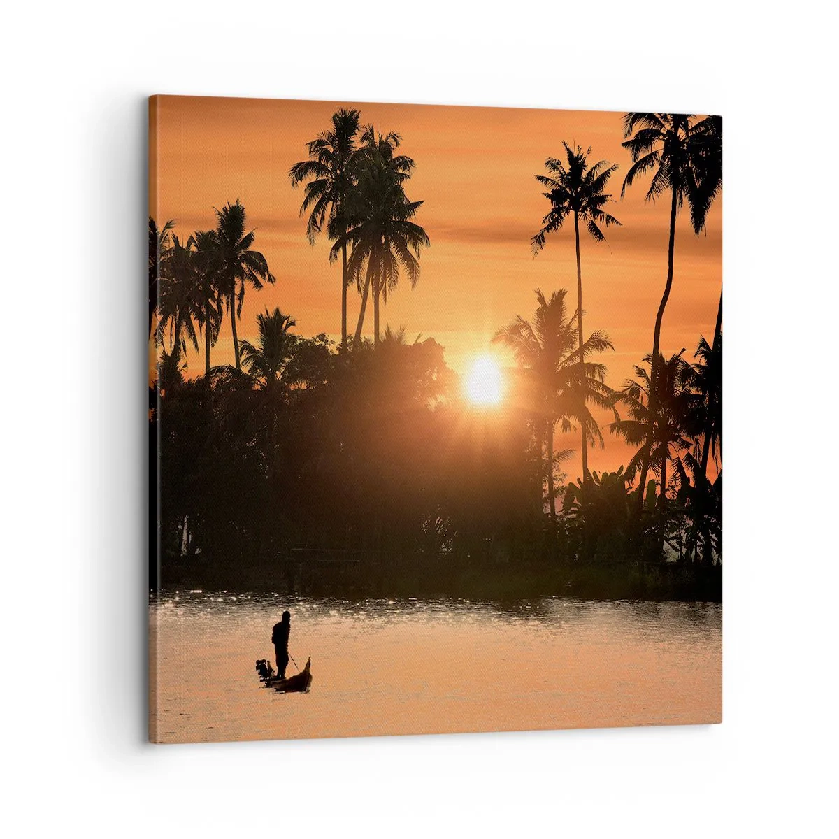 Tablou pe pânză - Timp de relaxare - 60x60 cm