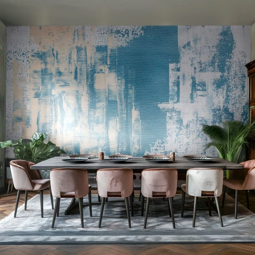 Tapet Standard Eco - Prin ţurţur de gheață - Abstracția, Bucată, Model modern - 350x256 cm