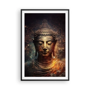 Poster în ramă neagră - Echilibru spiritual - 61x91 cm