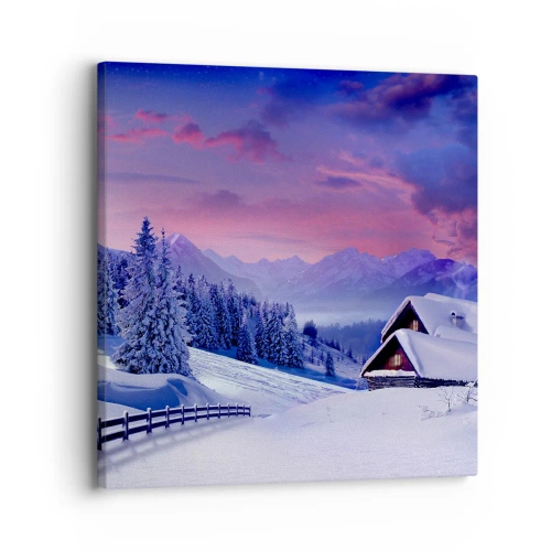 Tablou pe pânză - Noapte liniștită - 30x30 cm