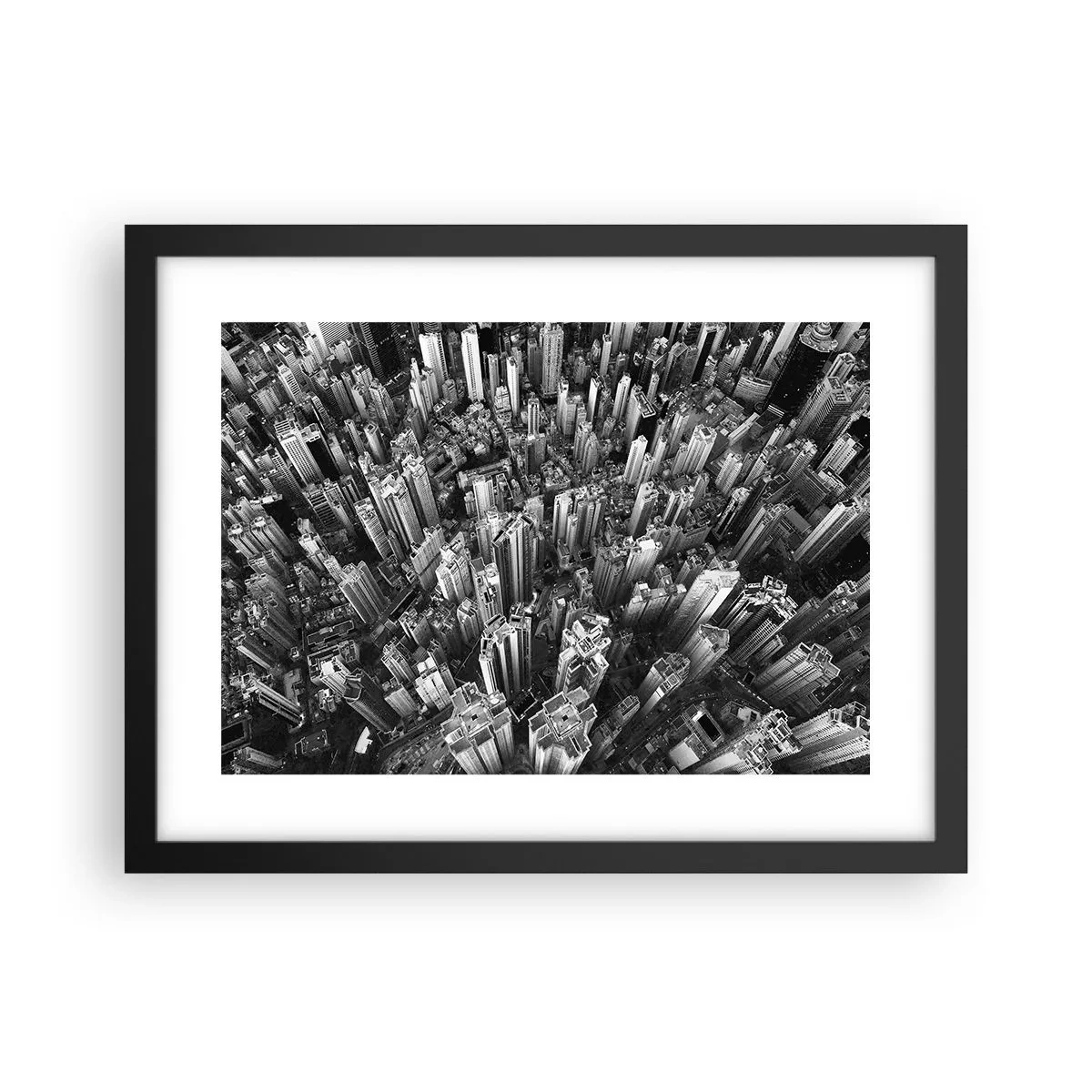 Poster în ramă neagră - Din ce în ce mai sus - 40x30 cm