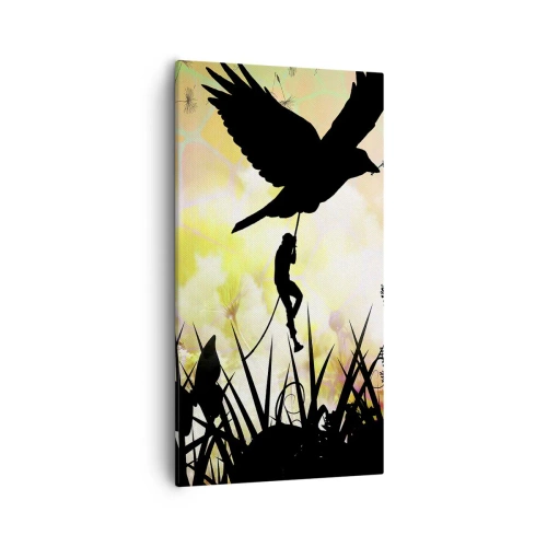 Tablou pe pânză - Într-o atmosferă de basm - 55x100 cm