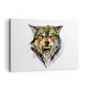 Tablou pe pânză - Nici un pas! - 100x70 cm