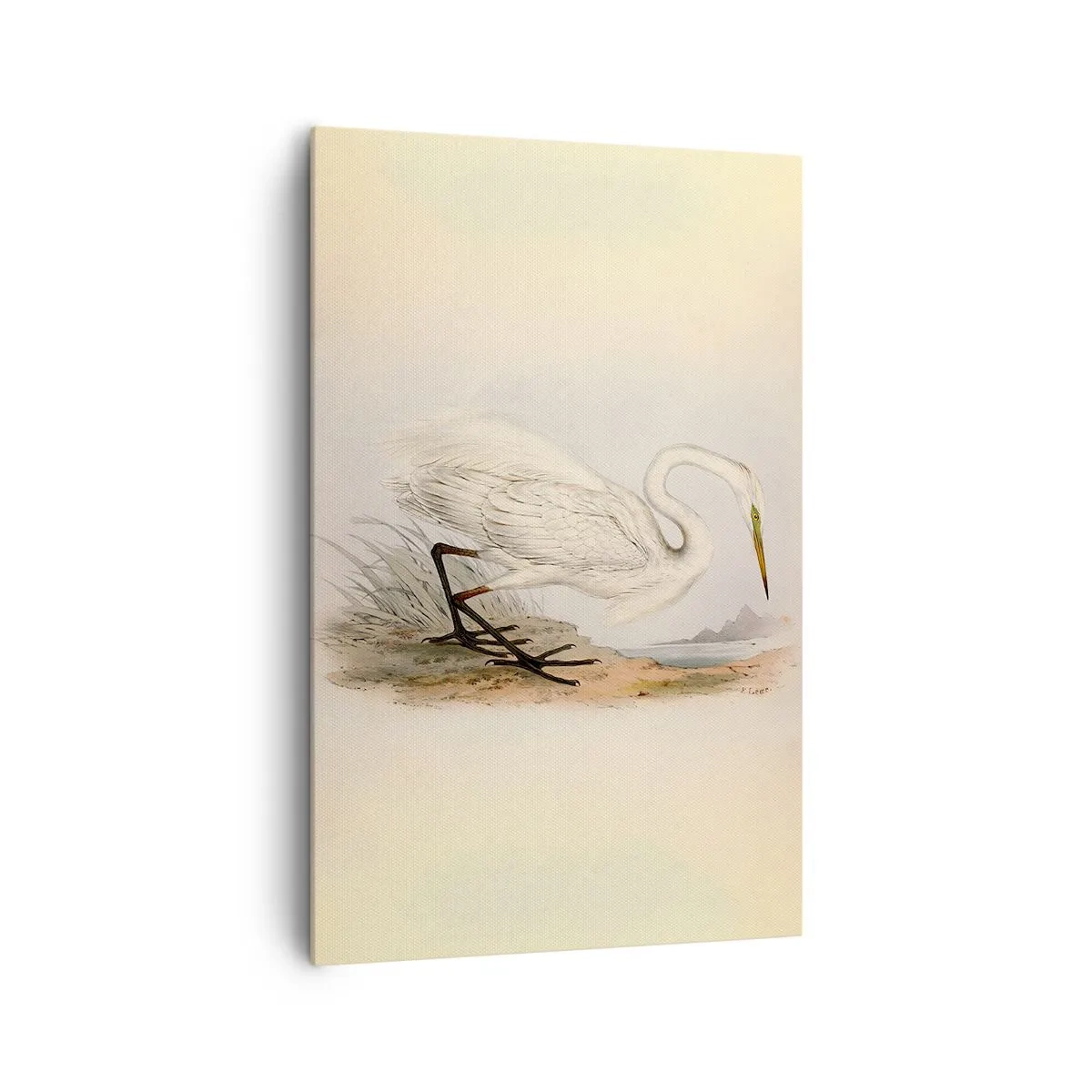 Tablou pe pânză - Doamna în stufărișuri - 80x120 cm