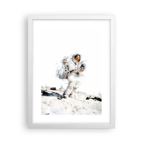 Poster în ramă albă - Trimisul Pământului - 30x40 cm