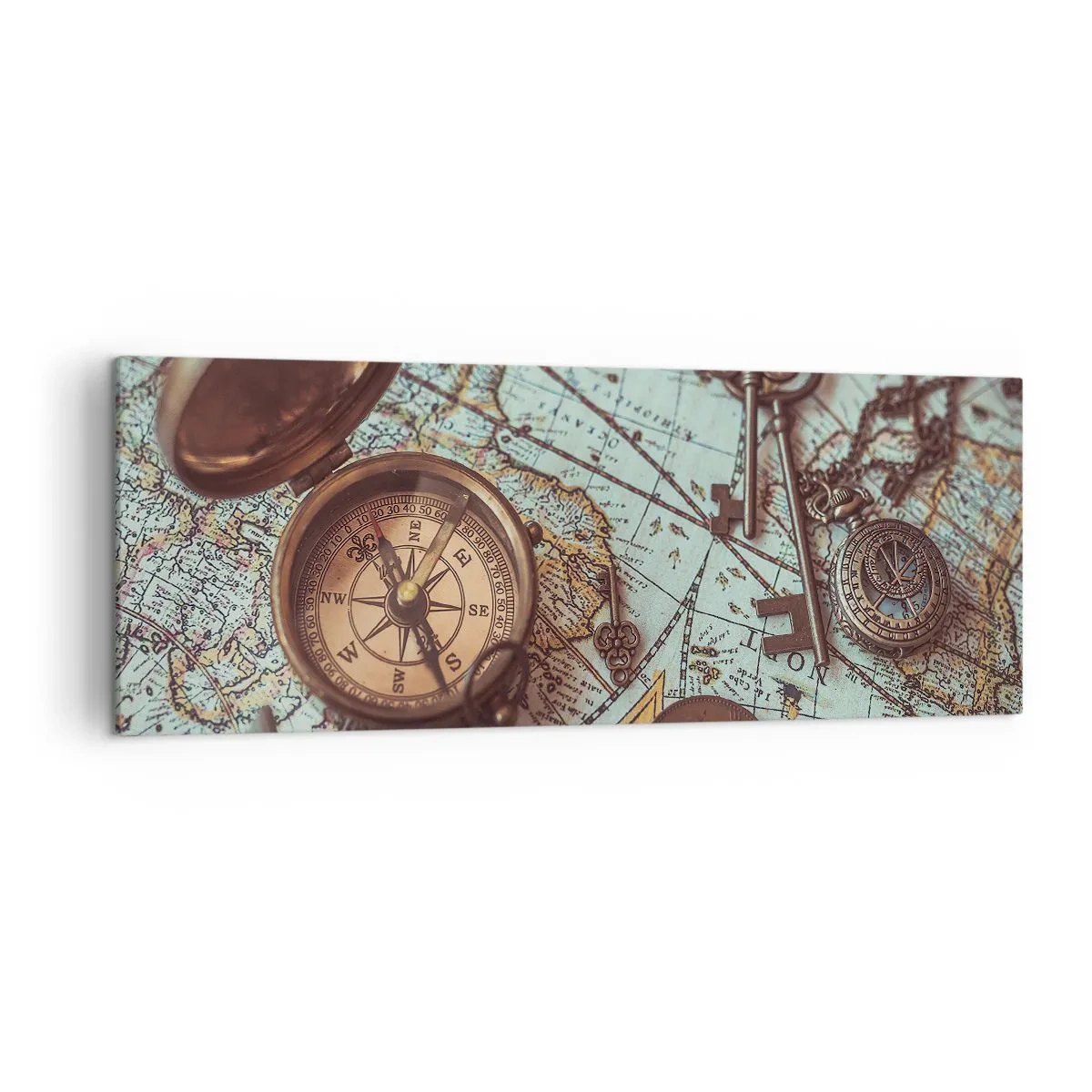 Tablou pe pânză - Pentru aventurierul din tine - 140x50 cm