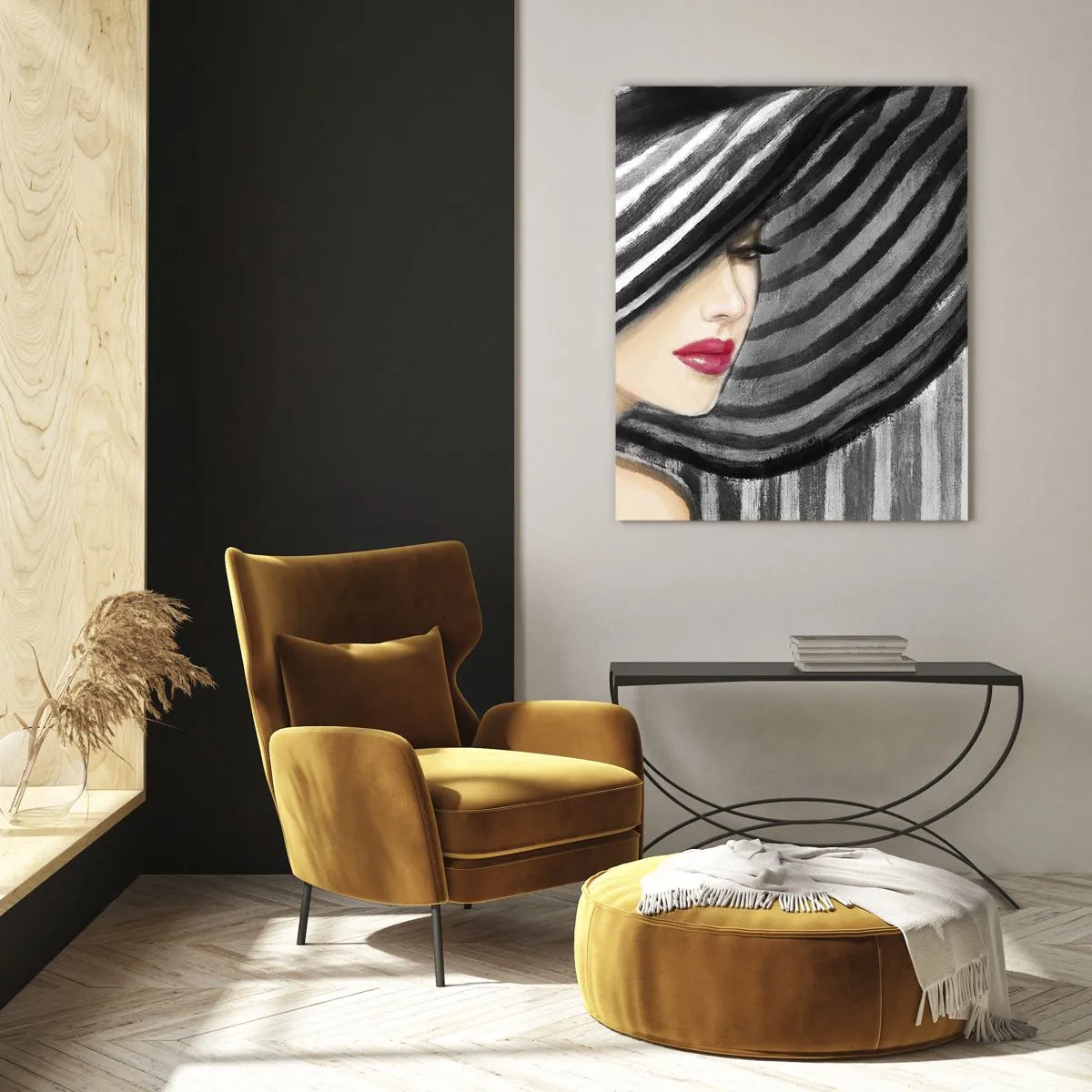 Tablou pe sticlă - Unde te pot găsi? - 50x70 cm