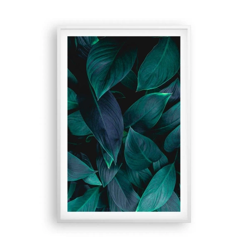 Poster în ramă albă - Verdeața în sine - 61x91 cm