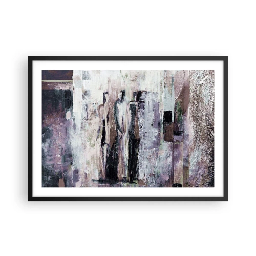 Poster în ramă neagră - Cei trei misterioși - 70x50 cm