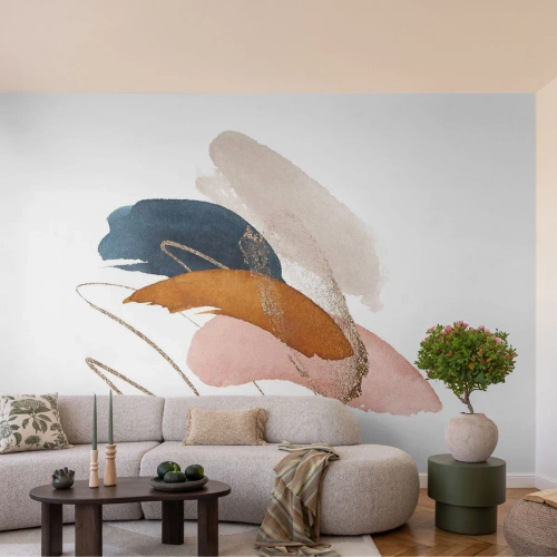 Tapet Premium Sand - Compoziție înaripată - Abstracția, Bucată, Proiecta - 350x256 cm