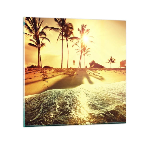 Tablou pe sticlă - California după-amiază - 50x50 cm